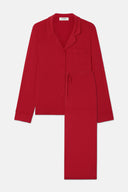 Luxury Red Bamboo Pyjamas | PLUSH