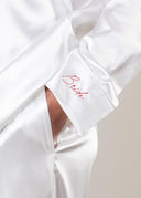 Luxury White Bamboo Pyjamas | PLUSH