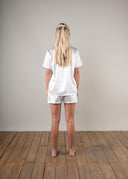 Personalised Ivory Bridal Shorts Pyjamas | PLUSH