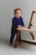 Deep Navy Bamboo Matching Bundle - Women & Baby | PLUSH
