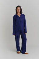 Deep Navy Bamboo Matching Bundle - Women & Baby | PLUSH