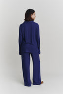 Luxury Deep Navy Bamboo Pyjamas | PLUSH