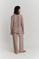 Luxury Taupe Bamboo Pyjamas | PLUSH