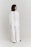 Luxury White Bamboo Pyjamas | PLUSH