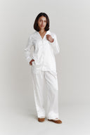 Die personalisierten Braut-Pyjamas – Elfenbein