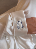 Die personalisierten Braut-Pyjamas – Elfenbein