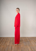 Luxury Red Bamboo Pyjamas | PLUSH